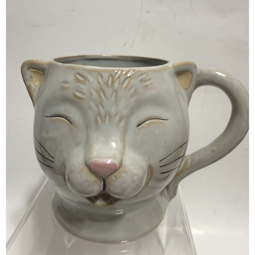 Cat Mug Boston Warehouse Trading Corp Tag on Bottom